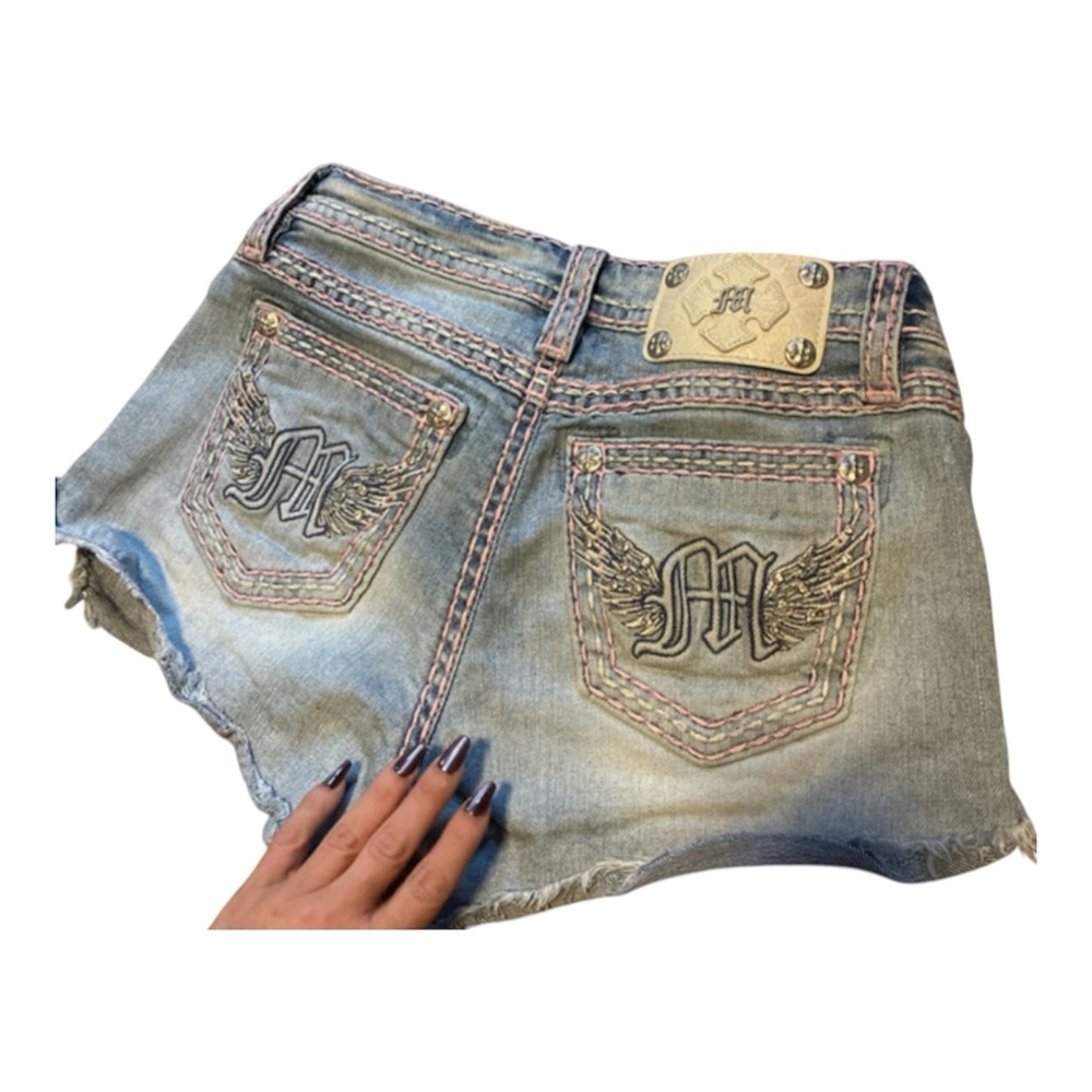 Miss Me Black Shorts 2026 Style Worn Once Size 25